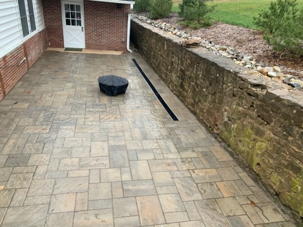 Water Drainage & Hardscaping